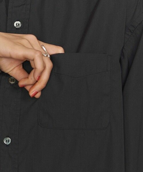 セール 別注 Americana アメリカーナ シャツワンピース ブラックo ロング マキシ丈ワンピース Beauty Youth United Arrows ビューティ ユース ユナイテッドアローズ ファッション通販 タカシマヤファッションスクエア