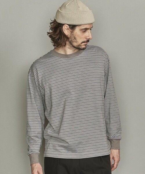 BEAUTY&YOUTH UNITED ARROWS / ビューティー&ユース ユナイテッドアローズ カットソー | 【WEB限定】 by マルチボーダー ワイド カットソー -MADE IN JAPAN- | 詳細1