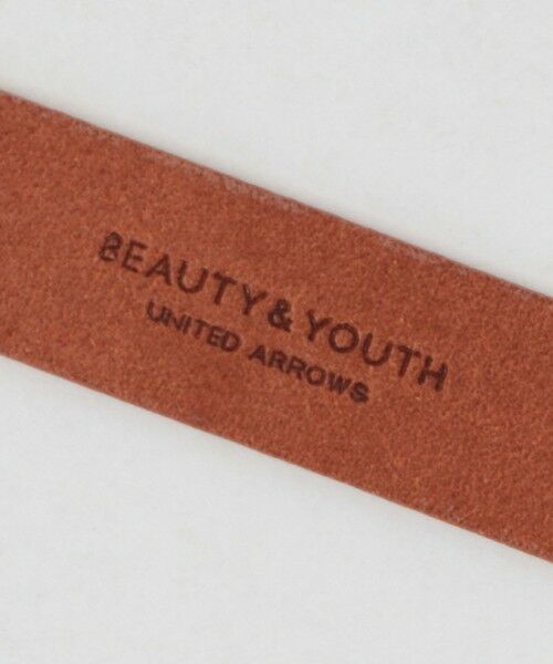 BEAUTY&YOUTH UNITED ARROWS / ビューティー&ユース ユナイテッドアローズ ベルト・サスペンダー | BY レザーシンプルベルト | 詳細3