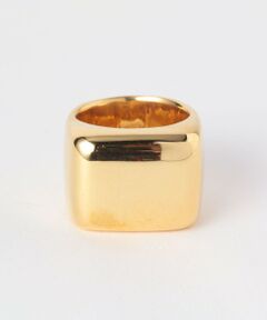 BEAUTY&YOUTH UNITED ARROWS / ビューティー&ユース ユナイテッドアローズ リング | ＜ASAMI FUJIKAWA＞スクエアリング Ψ