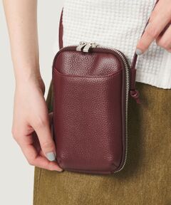 BEAUTY&YOUTH UNITED ARROWS / ビューティー&ユース ユナイテッドアローズ ショルダーバッグ | レザー ジップスリム ウォレットショルダー
