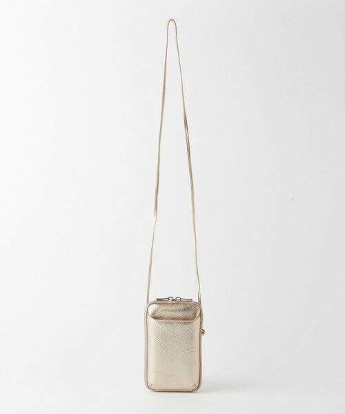 BEAUTY&YOUTH UNITED ARROWS / ビューティー&ユース ユナイテッドアローズ ポーチ | レザー ジップスリム ウォレットショルダー | 詳細3