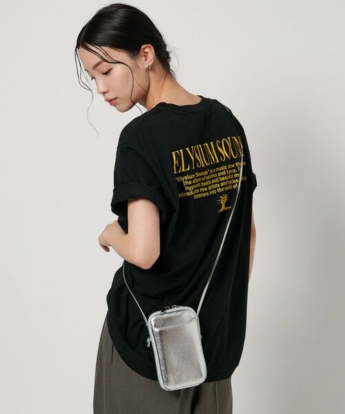 BEAUTY&YOUTH UNITED ARROWS / ビューティー&ユース ユナイテッドアローズ ポーチ | レザー ジップスリム ウォレットショルダー | 詳細8
