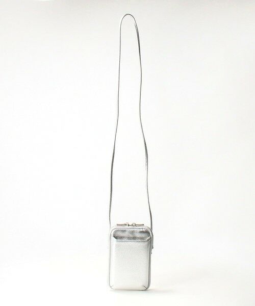 BEAUTY&YOUTH UNITED ARROWS / ビューティー&ユース ユナイテッドアローズ ポーチ | レザー ジップスリム ウォレットショルダー | 詳細8