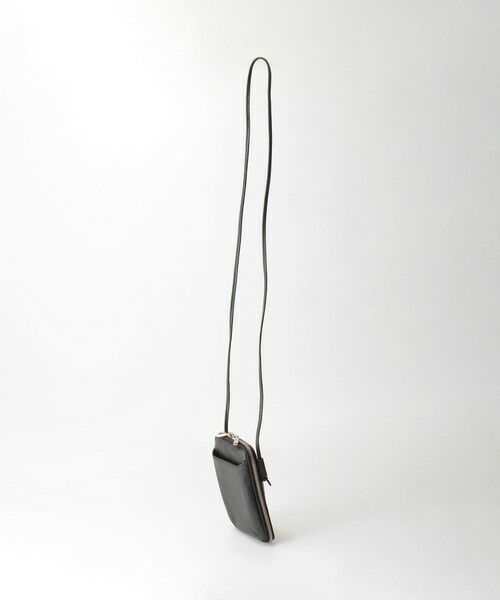 BEAUTY&YOUTH UNITED ARROWS / ビューティー&ユース ユナイテッドアローズ ショルダーバッグ | レザー ジップスリム ウォレットショルダー | 詳細8
