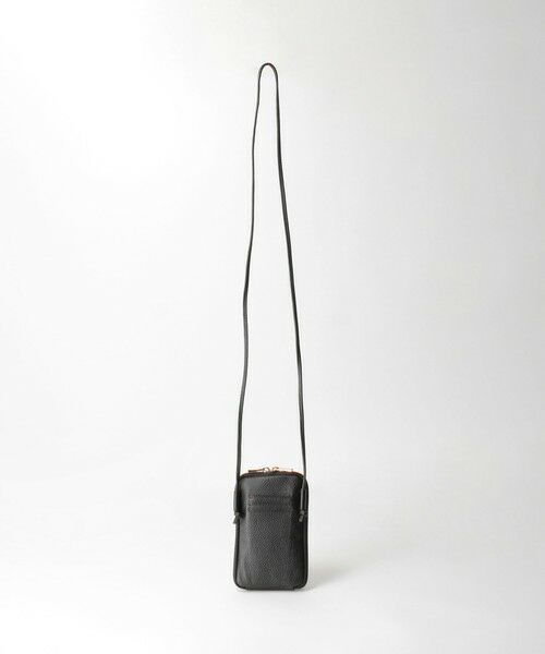 BEAUTY&YOUTH UNITED ARROWS / ビューティー&ユース ユナイテッドアローズ ショルダーバッグ | レザー ジップスリム ウォレットショルダー | 詳細9