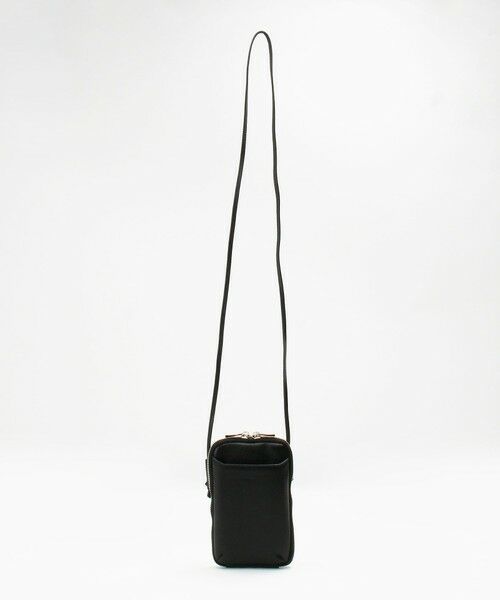 BEAUTY&YOUTH UNITED ARROWS / ビューティー&ユース ユナイテッドアローズ ポーチ | レザー ジップスリム ウォレットショルダー | 詳細12