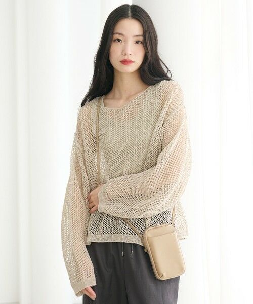 BEAUTY&YOUTH UNITED ARROWS / ビューティー&ユース ユナイテッドアローズ ショルダーバッグ | レザー ジップスリム ウォレットショルダー | 詳細17
