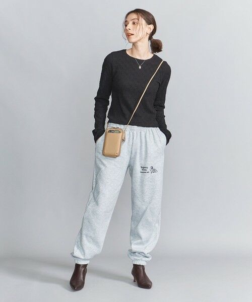 BEAUTY&YOUTH UNITED ARROWS / ビューティー&ユース ユナイテッドアローズ ポーチ | レザー ジップスリム ウォレットショルダー | 詳細25