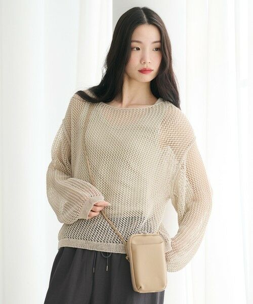 BEAUTY&YOUTH UNITED ARROWS / ビューティー&ユース ユナイテッドアローズ ショルダーバッグ | レザー ジップスリム ウォレットショルダー | 詳細16