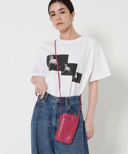 BEAUTY&YOUTH UNITED ARROWS / ビューティー&ユース ユナイテッドアローズ ポーチ | レザー ジップスリム ウォレットショルダー | 詳細29