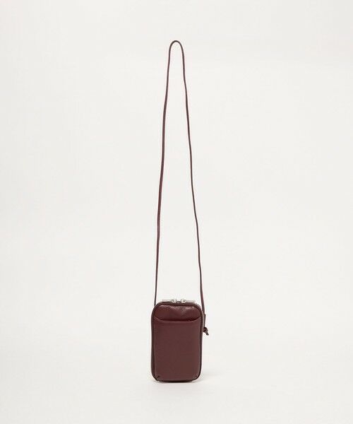 BEAUTY&YOUTH UNITED ARROWS / ビューティー&ユース ユナイテッドアローズ ショルダーバッグ | レザー ジップスリム ウォレットショルダー | 詳細24