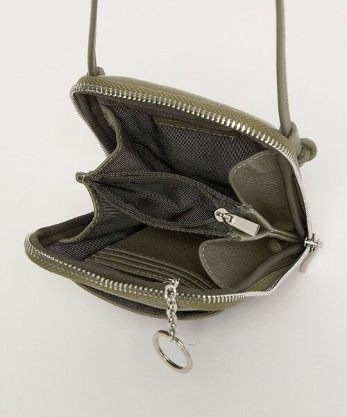 BEAUTY&YOUTH UNITED ARROWS / ビューティー&ユース ユナイテッドアローズ ショルダーバッグ | レザー ジップスリム ウォレットショルダー | 詳細29