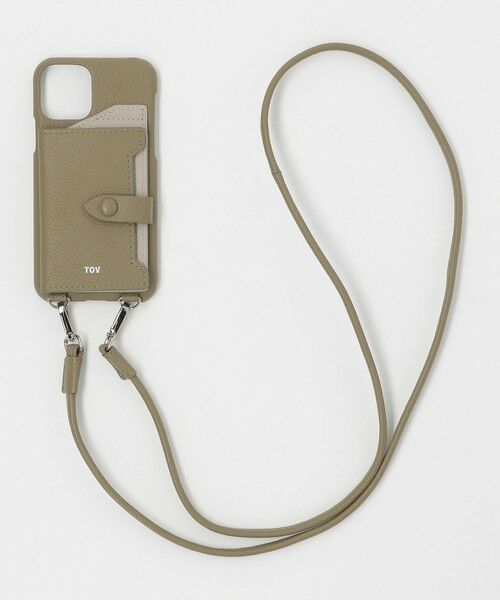 Web限定 別注 Tov レザーiphone 11pro X Xs ショルダーパスケース キーケース Beauty Youth United Arrows ビューティ ユース ユナイテッドアローズ ファッション通販 タカシマヤファッションスクエア