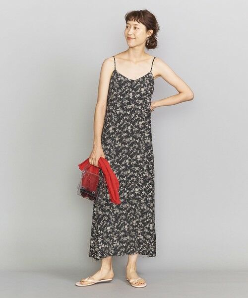 セール By リバティプリントキャミソールマキシワンピース O ロング マキシ丈ワンピース Beauty Youth United Arrows ビューティ ユース ユナイテッドアローズ ファッション通販 タカシマヤファッションスクエア