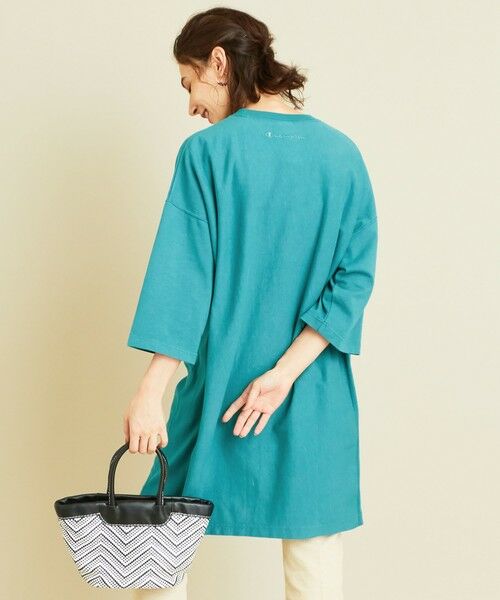 セール 別注 Champion チャンピオン リバースウィーブ5分袖ワンピース O ミニ丈 ひざ丈ワンピース Beauty Youth United Arrows ビューティ ユース ユナイテッドアローズ ファッション通販 タカシマヤファッションスクエア