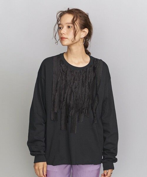 BEAUTY&YOUTH UNITED ARROWS / ビューティー&ユース ユナイテッドアローズ カットソー | ＜dahl'ia＞リメイクロングスリーブカットソー | 詳細5