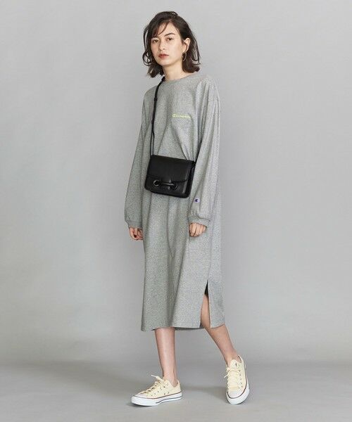 Web限定 Champion チャンピオン ポケットロングスリーブワンピース ロング マキシ丈ワンピース Beauty Youth United Arrows ビューティ ユース ユナイテッドアローズ ファッション通販 タカシマヤファッションスクエア