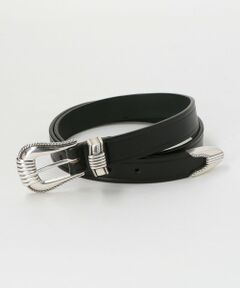 ＜TORY LEATHER＞ CREASED BELT/ベルト