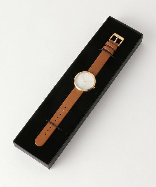 BEAUTY&YOUTH UNITED ARROWS / ビューティー&ユース ユナイテッドアローズ 腕時計 | 【別注】＜MAVEN WATCHES＞LEAKING DAWN レザー34mmフェイスウォッチ | 詳細10