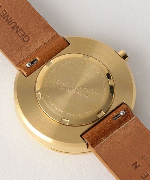 BEAUTY&YOUTH UNITED ARROWS / ビューティー&ユース ユナイテッドアローズ 腕時計 | 【別注】＜MAVEN WATCHES＞LEAKING DAWN レザー34mmフェイスウォッチ | 詳細4