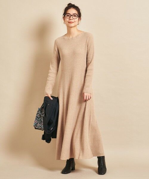 セール By ホールガーメントリブフレアニットワンピース ロング マキシ丈ワンピース Beauty Youth United Arrows ビューティ ユース ユナイテッドアローズ ファッション通販 タカシマヤファッションスクエア