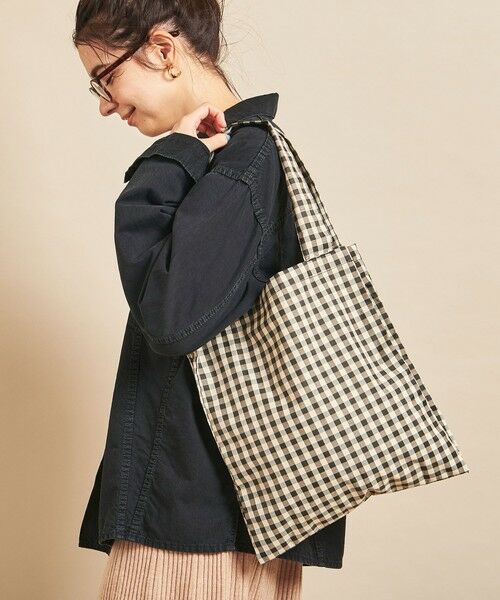 By ギンガムチェックポータブルバッグ トートバッグ Beauty Youth United Arrows ビューティ ユース ユナイテッドアローズ ファッション通販 タカシマヤファッションスクエア