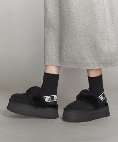 【WEB限定】＜UGG（アグ）＞FUNKETTE レザースライダーシューズ