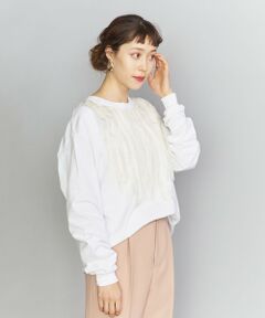 BEAUTY&YOUTH UNITED ARROWS / ビューティー&ユース ユナイテッドアローズ カットソー | ＜dahl'ia＞フリルロングスリーブカットソー