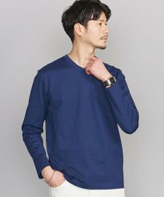 【WEB限定 WARDROBE SMART】 by クリア ガスコットン Vネック カットソー