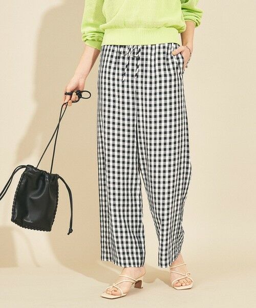 セール By ギンガムチェックイージーパンツ ウォッシャブル その他パンツ Beauty Youth United Arrows ビューティ ユース ユナイテッドアローズ ファッション通販 タカシマヤファッションスクエア