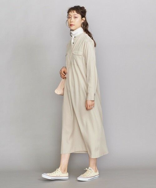 セール By スタンドカラーaラインワンピース ロング マキシ丈ワンピース Beauty Youth United Arrows ビューティ ユース ユナイテッドアローズ ファッション通販 タカシマヤファッションスクエア
