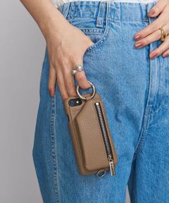 BEAUTY&YOUTH UNITED ARROWS / ビューティー&ユース ユナイテッドアローズ モバイルケース | ＜AJEW＞CADENAS ジップ ストラップ iPhone 6/6S/7/8/SE2 ケース