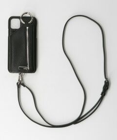 BEAUTY&YOUTH UNITED ARROWS / ビューティー&ユース ユナイテッドアローズ モバイルケース | ＜AJEW＞CADENAS ジップ ストラップ iPhone 11Pro Max/XS Maxケース