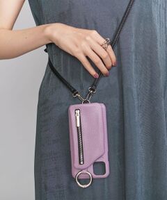 BEAUTY&YOUTH UNITED ARROWS / ビューティー&ユース ユナイテッドアローズ モバイルケース | ＜AJEW＞CADENAS ジップ ストラップ iPhone 11Pro Max/XS Maxケース