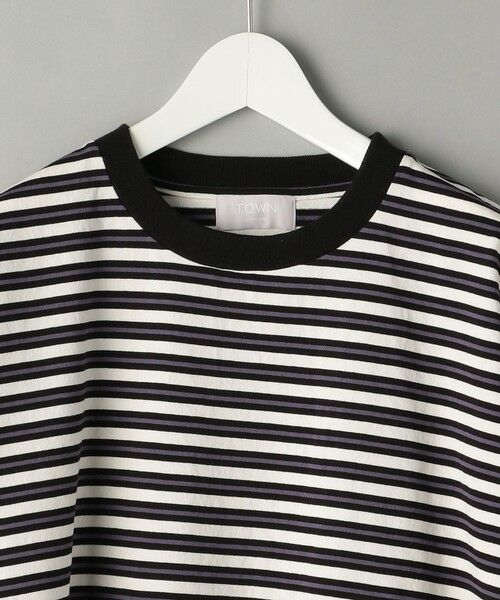 BEAUTY&YOUTH UNITED ARROWS / ビューティー&ユース ユナイテッドアローズ カットソー | ＜TOWN＞ 90BORDER PRL/Tシャツ | 詳細9