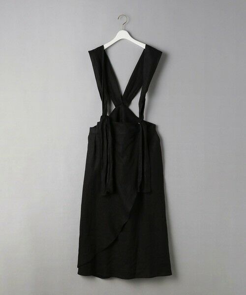 美品＜MAISON MAVERICK PRESENTS＞リネンワンピース MAISON MAVERICK PRESENTS＞リネンワンピース （ロング・マキシ