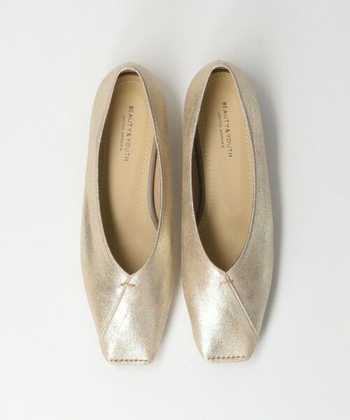 BEAUTY&YOUTH UNITED ARROWS / ビューティー&ユース ユナイテッドアローズ フラットシューズ | Vカットステッチ フラットシューズ | 詳細7