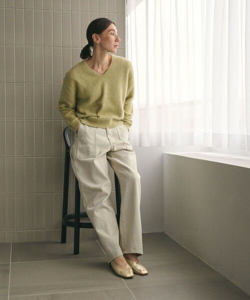 BEAUTY&YOUTH UNITED ARROWS / ビューティー&ユース ユナイテッドアローズ フラットシューズ | Vカットステッチ フラットシューズ | 詳細3