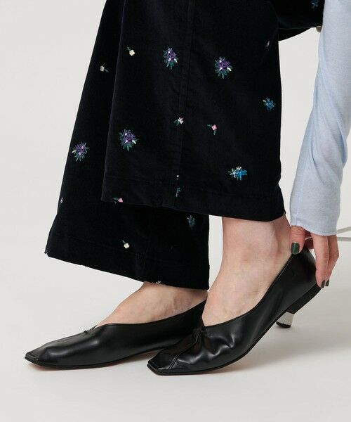 BEAUTY&YOUTH UNITED ARROWS / ビューティー&ユース ユナイテッドアローズ フラットシューズ | Vカットステッチ フラットシューズ | 詳細9