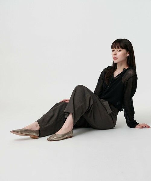 BEAUTY&YOUTH UNITED ARROWS / ビューティー&ユース ユナイテッドアローズ フラットシューズ | Vカットステッチ フラットシューズ | 詳細23