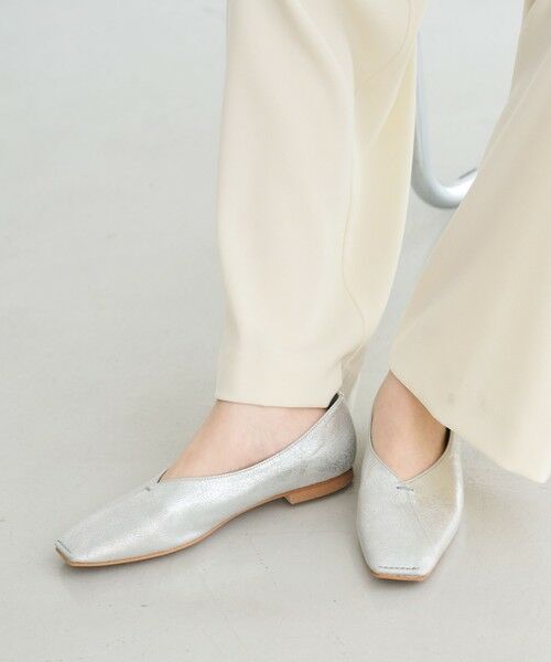 BEAUTY&YOUTH UNITED ARROWS / ビューティー&ユース ユナイテッドアローズ フラットシューズ | Vカットステッチ フラットシューズ | 詳細25