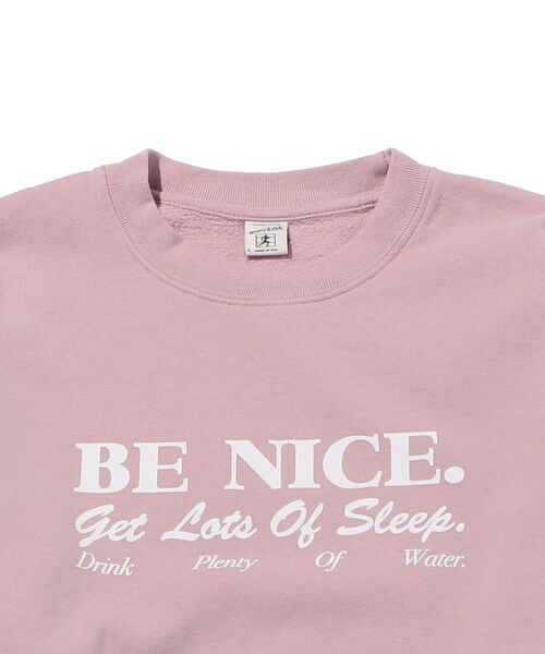 BEAUTY&YOUTH UNITED ARROWS / ビューティー&ユース ユナイテッドアローズ スウェット | ＜SPORTY&RICH＞ BE NICE SWT CN F/スウェット | 詳細6