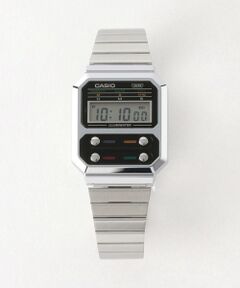 ＜CASIO（カシオ）＞ FRONTBUTTON A100 1/腕時計