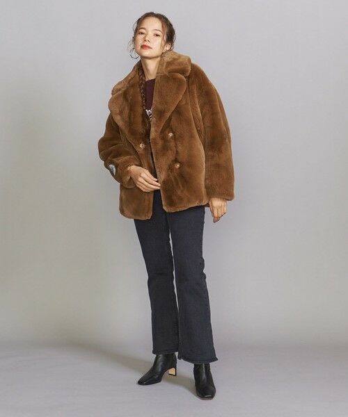 セール 別注 Jakke Rita フェイクファー コート その他アウター Beauty Youth United Arrows ビューティ ユース ユナイテッドアローズ ファッション通販 タカシマヤファッションスクエア