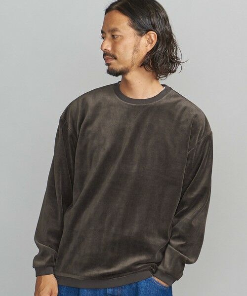 BEAUTY&YOUTH UNITED ARROWS / ビューティー&ユース ユナイテッドアローズ カットソー | BY ヴェロア クルーネック カットソー | 詳細20