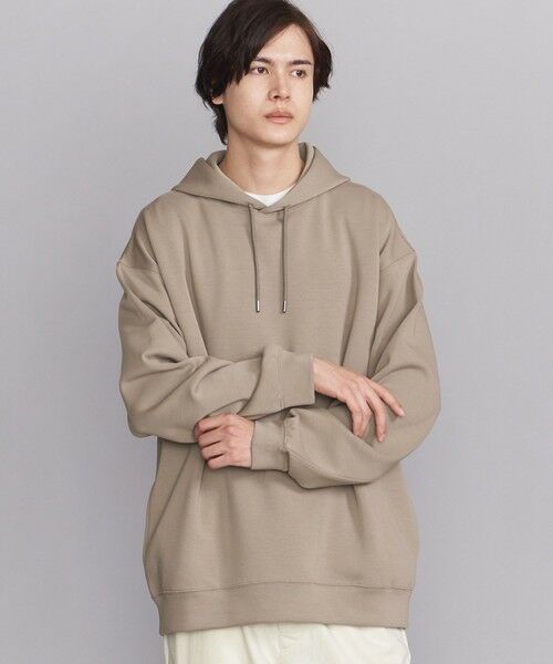 BEAUTY&YOUTH UNITED ARROWS / ビューティー&ユース ユナイテッドアローズ パーカー | 【WEB限定】 ライトダンボールニット スウェット パーカー | 詳細14