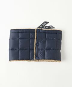 ＜TAION（タイオン）＞ RIVERSIBLE DOWN NECK WARMER/ネックウォーマー