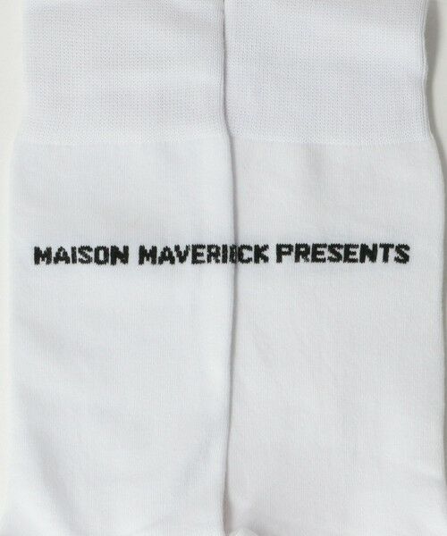 BEAUTY&YOUTH UNITED ARROWS / ビューティー&ユース ユナイテッドアローズ ソックス | 【WEB限定】＜MAISON MAVERICK PRESENTS＞ロゴ 5SET ソックス | 詳細10