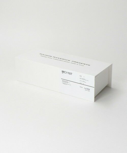 BEAUTY&YOUTH UNITED ARROWS / ビューティー&ユース ユナイテッドアローズ ソックス | 【WEB限定】＜MAISON MAVERICK PRESENTS＞ロゴ 5SET ソックス | 詳細12